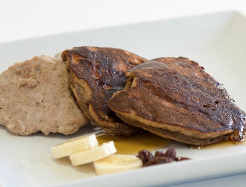 Banana Paleo Pancakes with Paleo Pancake Mix from Evolve Paleo Pantry