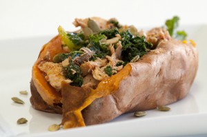 Chipotle Stuffed Sweet Potato by Evolve Paleo Chef in Kansas City