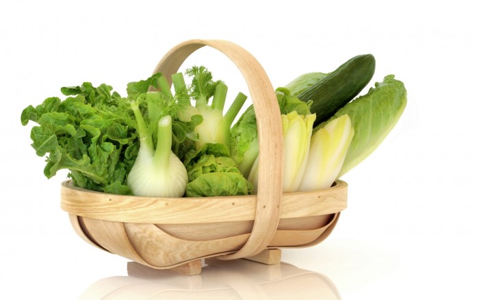 green-vegetables-in-the-basket